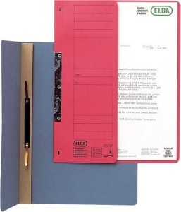 Skoroszyt hakowy 1/2 A4 żółty 100551892 ELBA