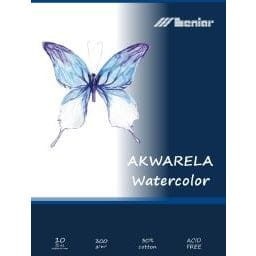 Blok akwarelowy A4 300g. 10ark. 90861 LENIAR