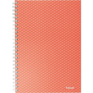 Kołonotatnik Colour`Breeze A5 w kratkę koralowy 628468 ESSELTE