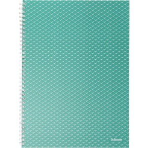 Kołonotatnik Colour`Breeze A4 w kratkę zielony 628477 ESSELTE
