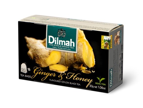 Herbata DILMAH AROMAT IMBIR&MIÓD 20 torebek *1,5g