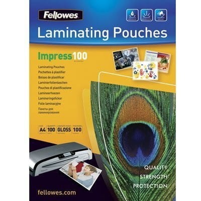 Folia do laminowania A3 100mic FELLOWES (100) 5351205