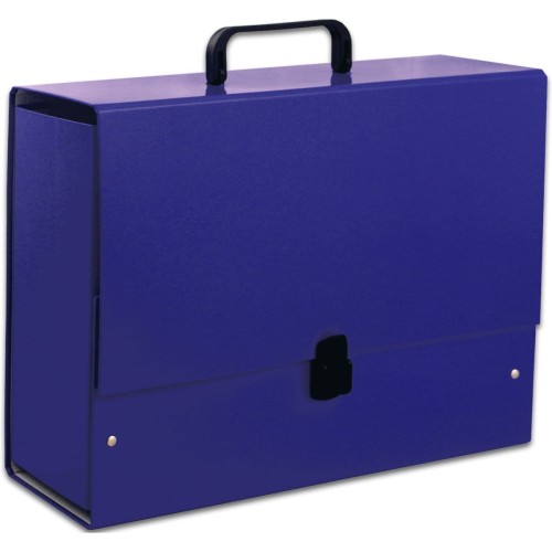 Teczka z rączką B4 Jumbo 10cm ciemnoniebieska TADEO TT6850