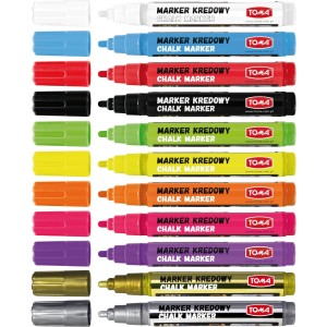 Marker kredowy końcóka 4.45mm fioletowy TO-292 91 TOMA
