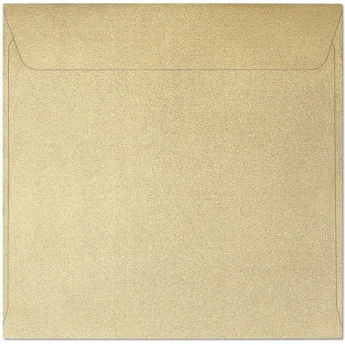 Koperta 145x145mm PEARL złota 120g/m2 (10) 280715 Galeria Papieru