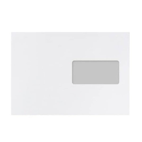 Koperta C5 HK biała 90g okno PRAWE środek(500)45x90mm