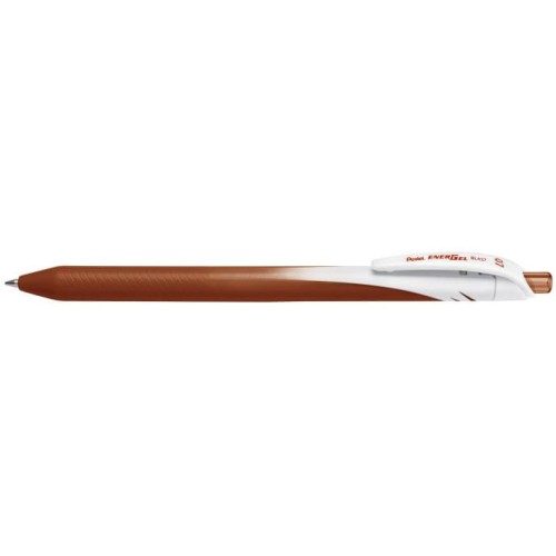 Pióro kulkowe EnerGel 0,7mm BL437 -E brązowe PENTEL