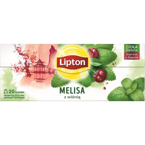 Herbata LIPTON melisa wiśnia 20SERx12 PL 67833587 LIPTON