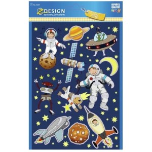 Naklejki duże dla dzieci KOSMOS 53251 Z-DESIGN AVERY ZWECKFORM