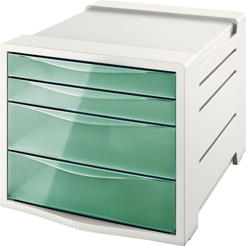 Pojemnik z szufladami ESSELTE COLOUR"ICE zielony 626285