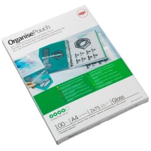 Folia do laminacji GBC A4+ z perforacją 125 mikr (100szt) 3743156