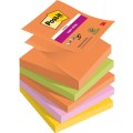 Bloczki samoprzylepne 76x76mm SUPER STICKY Z-NOTES BOOST 5x90kart POST-IT