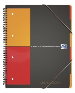 Kołonotatnik A4+ 80k. kratka OXFORD Organiserbook International 100102777
