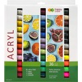 Farba akrylowa 36 kol. x 12 ml HAPPY COLOR HA 7370 0012-K36