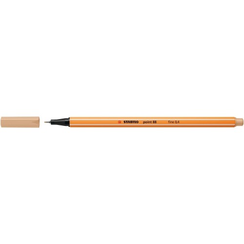 Cienkopis STABILO point 88/86 0.4mm cielisty/beige