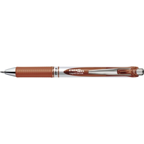 Pióro kulkowe ENERGEL 0,7 BL77-EX-brązowe PENTEL