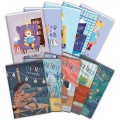 Zeszyt A6 32k kratka BOOKWORM/RETRO 70g. 400169403 TOP 2000