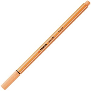 Cienkopis STABILO point 88/25 0.4mm jasnopomarańczowy