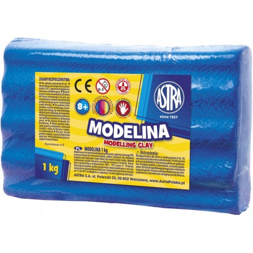 Modelina 1 kg niebieska 304111010 ASTRA