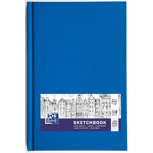 Szkicownik Sketchbook szyty A6 96k 100g mix kolorów 400152625 OXFORD