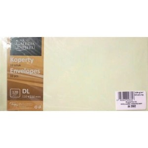 Koperta DL HOLLAND kremowy P 120g. (10) 282602