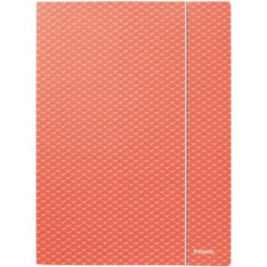 Teczka kartonowa z gumką Colour`Breeze A4 koralowa 628494 ESSELTE