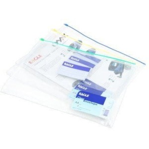 Koperta A4 PP na suwak poszerzana żółta 120-1788 GRAND EC011B