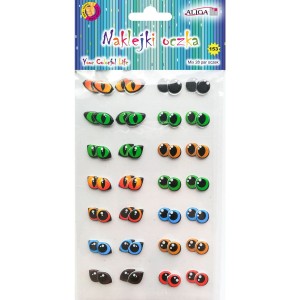 Oczka ruchome samoprzylepne 20 par MT-6236 ALIGA