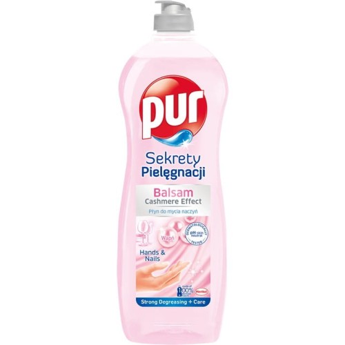 Płyn do mycia naczyń PUR 750ml Dłonie i paznokcie