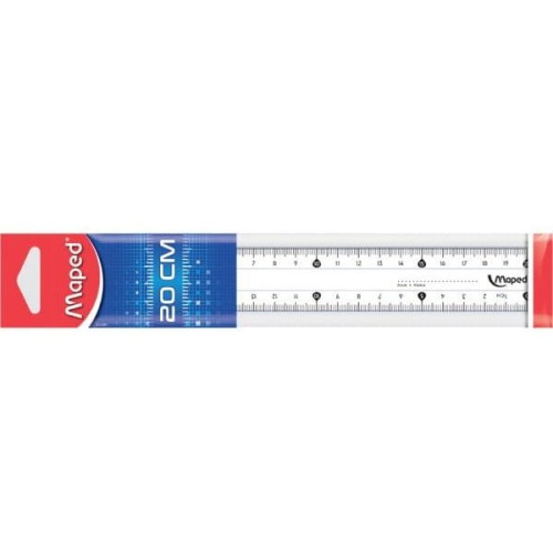 Linijka ESSENTIALS 20cm MAPED 146112/1125