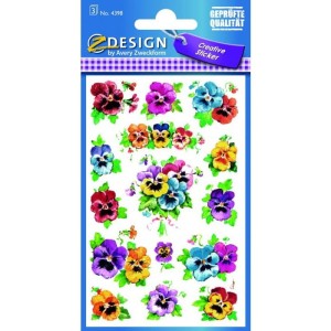 Naklejki ZF Kwiaty 4398 Z-DESIGN CREATIVE AVERY ZWECKFORM