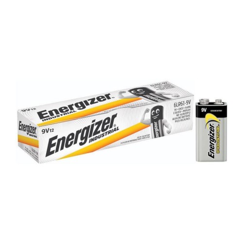 Bateria ENERGIZER Industrial 9V/6LR61 alkaliczna (12szt)