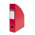 Pojemnik na czasopisma NATUNA A4 7cm czerwony PCV (SD-35-07)
