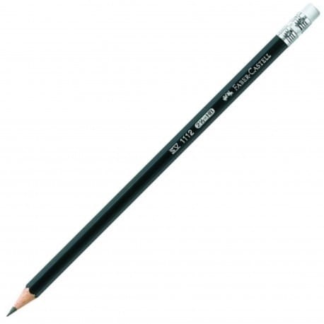 Ołówek grafitowy z gumką 1112 HB (12szt.) FC111200 Faber-Castell