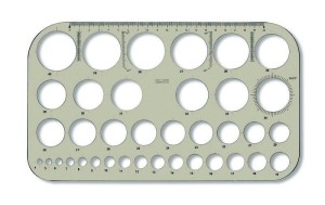 Szablon kołowy wewnętrzny Z-37 165X282 749161 KOH-I-NOOR