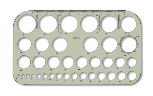 Szablon kołowy wewnętrzny Z-37 165X282 749161 KOH-I-NOOR