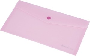 Teczka kopertowa A6 przezroczysta C4532 różowa 0410-0052-13 Panta Plast