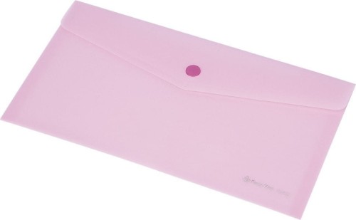 Teczka kopertowa A6 przezroczysta C4532 różowa 0410-0052-13 Panta Plast