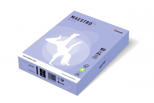 Papier ksero A4 80g MAESTRO COLOR LA12 Trendy lavenda/ametyst