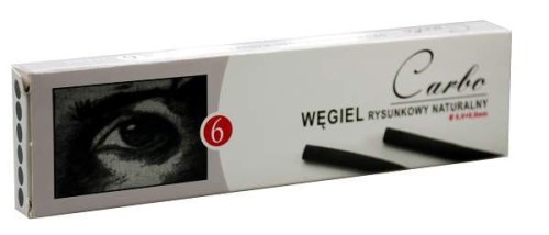 Węgiel rysunkowy naturalny W6 LENGO