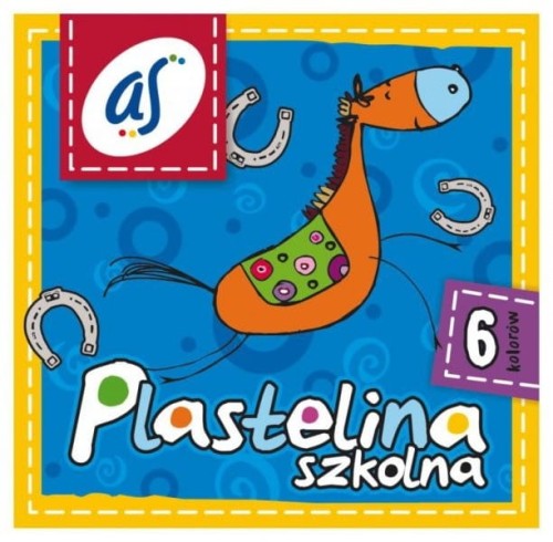 Plastelina szkolna`AS` 6kol. ASTRA 303219001