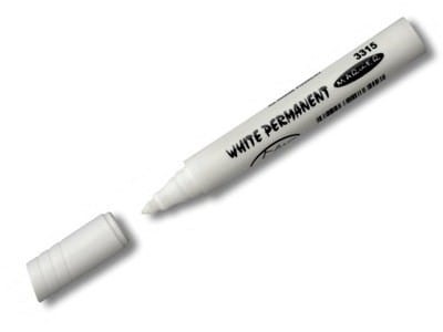 Marker permanentny biały 2.5mm 3315/7733150007TE KOH-I-NOOR
