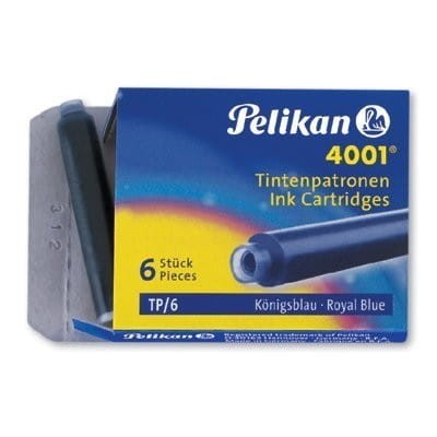 Naboje krótkie czarne TP/6 301218 PELIKAN