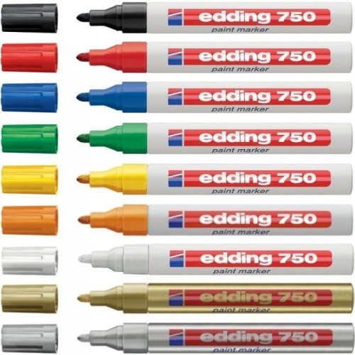 Marker lakierowy 2-4mm 750 zielony okrągła końcówka 750/004/ZI EDDING