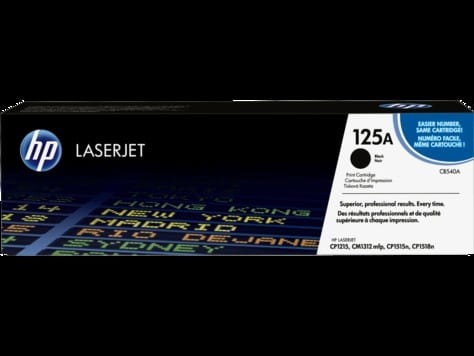 Toner HP 125A (CB540A) czarny 2200str LaserJet CP1215/1515