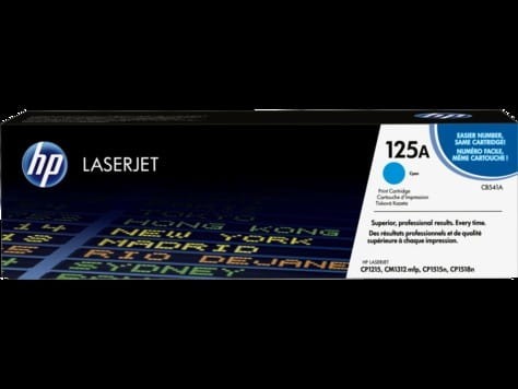Toner HP 125A (CB541A) niebieski 1400str LaserJet CP1215