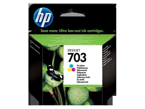 Tusz HP 703 (CD888AE) kolor 250str f735/D730/K209A/K510a