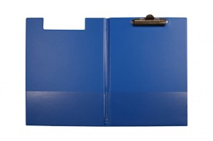 Teczka z klipsem A4 niebieska KH-04-01 BIURFOL