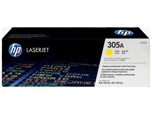 Toner HP 305A (CE412A) żółty 2600str M351/M451/M375/M475