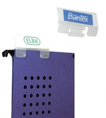 Szyldzik do teczki wiszącej (25szt.) E85508FL 100552070 BANTEX